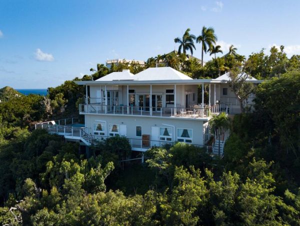 Walk to Beach St. John Vacation Home Five Bedroom