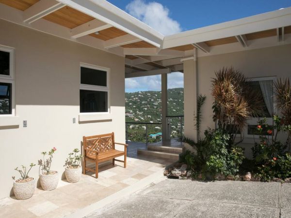 Walk to Beach St. John Vacation Home Five Bedroom