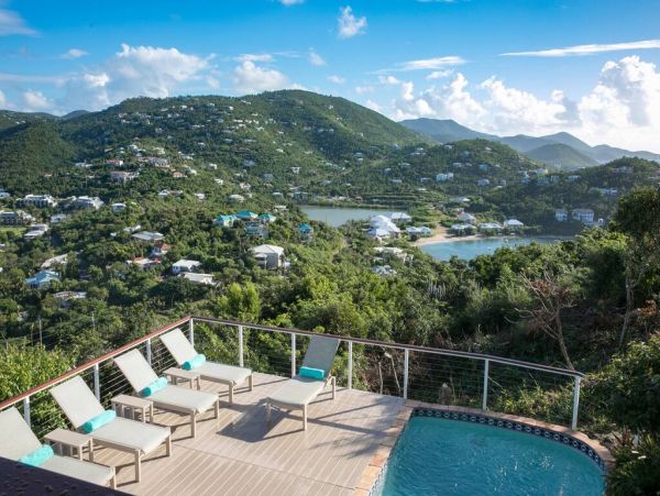 Walk to Beach St. John Vacation Home Five Bedroom
