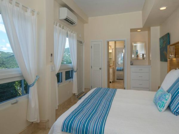 Walk to Beach St. John Vacation Home Five Bedroom