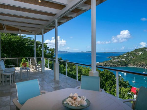 Walk to Beach St. John Vacation Home Five Bedroom