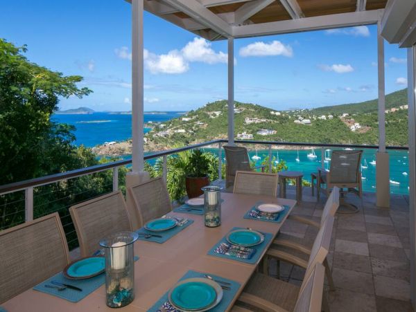Walk to Beach St. John Vacation Home Five Bedroom