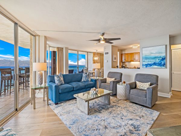 Oceanfront Kahana Vacation Condo Two Bedroom