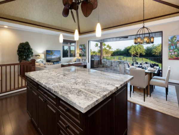 Big Island Luxury Vacation Villa Ocean & Golf Course Views