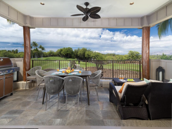 Big Island Luxury Vacation Villa Ocean & Golf Course Views