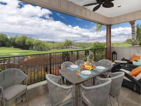 Big Island Luxury Vacation Villa Ocean & Golf Course Views