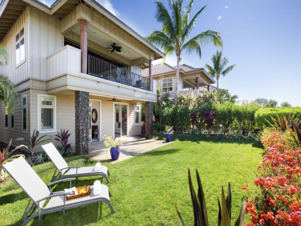 Big Island Luxury Vacation Villa Ocean & Golf Course Views