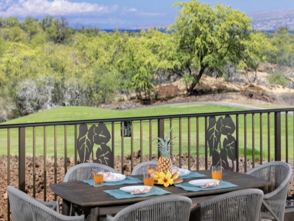 Big Island Luxury Vacation Villa Ocean & Golf Course Views