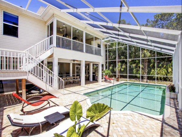 Charming Vacation Home in Sanibel Three Bedroom