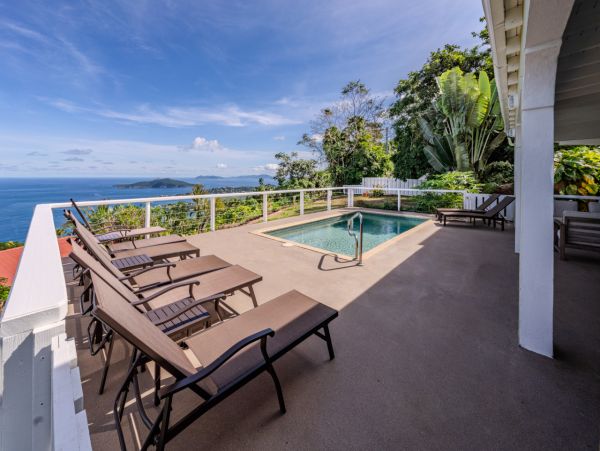 St Thomas Magnificent Pool Villa 5 Bedroom & Ocean Views