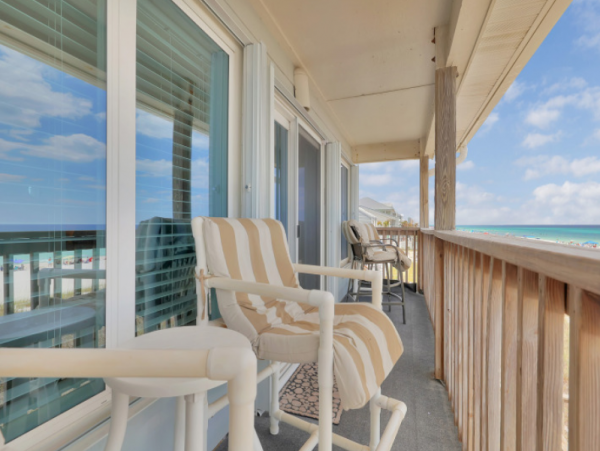 Beachfront Panama City Beach 2 Bedroom Condo Sleeps 6 Guests