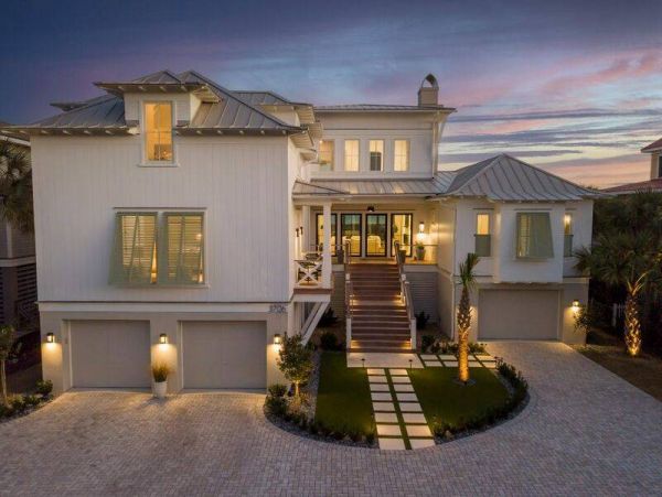 Isle of Palms Six Bedroom Oceanfront Residence with Great Views
