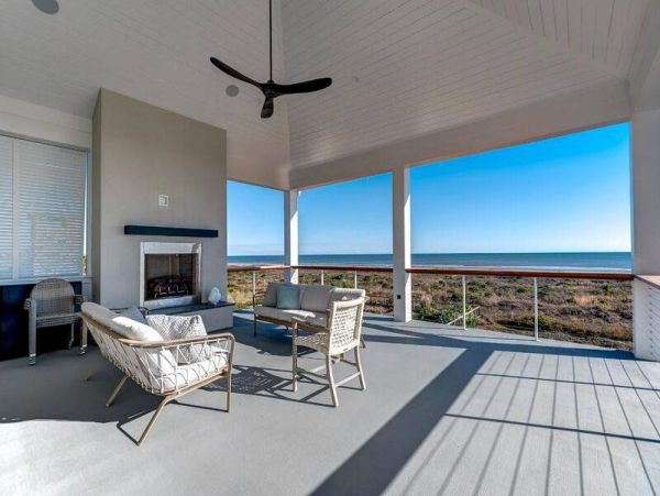 Isle of Palms Six Bedroom Oceanfront Residence with Great Views