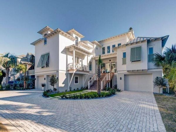 Isle of Palms Six Bedroom Oceanfront Residence with Great Views