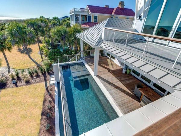 Isle of Palms Six Bedroom Oceanfront Residence with Great Views