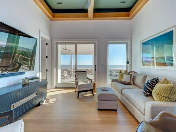 Isle of Palms Six Bedroom Oceanfront Residence with Great Views
