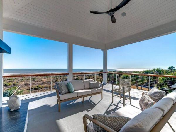 Isle of Palms Six Bedroom Oceanfront Residence with Great Views