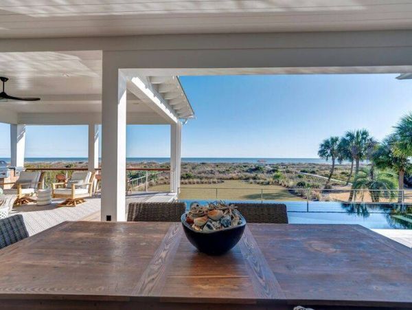 Isle of Palms Six Bedroom Oceanfront Residence with Great Views