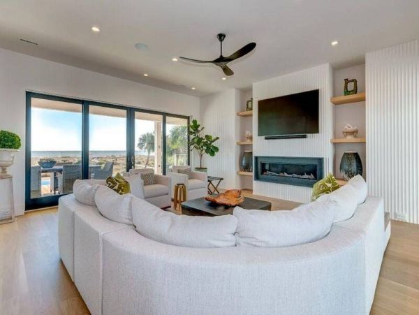 Isle of Palms Six Bedroom Oceanfront Residence with Great Views