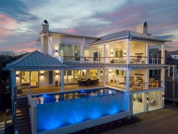 Isle of Palms Six Bedroom Oceanfront Residence with Great Views