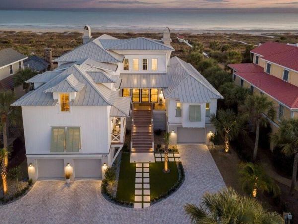 Isle of Palms Six Bedroom Oceanfront Residence with Great Views