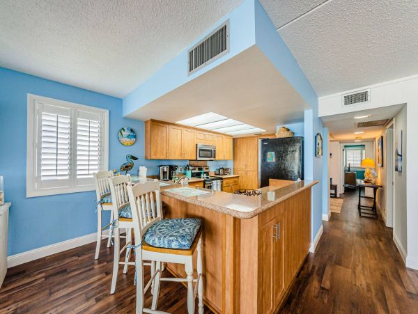 Belleair Beach Gulf Front Three Bedroom Rental Condo