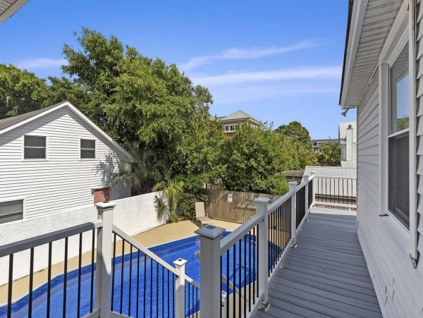 Walk to Beach Isle of Palms Vacation Home Five Bedroom