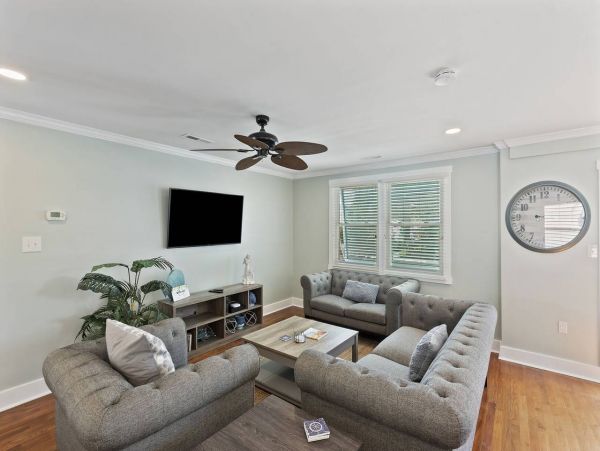 Walk to Beach Isle of Palms Vacation Home Five Bedroom