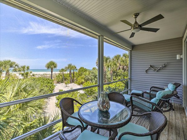 Beachfront Two Bedroom Vacation Rental in North Captiva Island