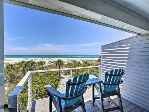 Beachfront Two Bedroom Vacation Rental in North Captiva Island