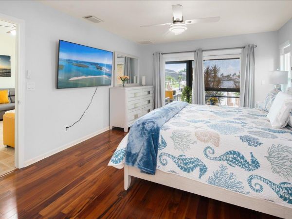 Classy Waterfront Three Bedroom Home with Private Pool