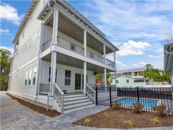 Santa Rosa Beach Six Bedroom Vacation Home Private Pool