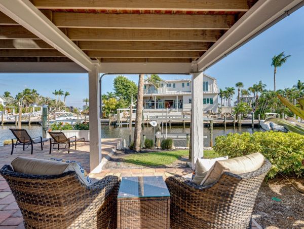 Canal Views Vacation Home in Boca Grande