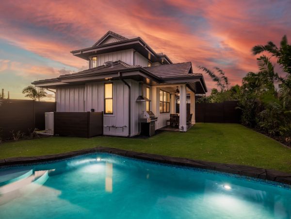 Poipu Vacation Rental - Luxury Kauai Vacation Estate Two Pools Game Room Main Villa & Guest House