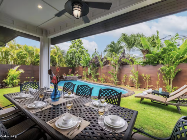 Poipu Vacation Rental - Luxury Kauai Vacation Estate Two Pools Game Room Main Villa & Guest House