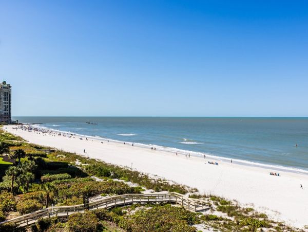 Gulf Front Marco Island Vacation Condo Two Bdr