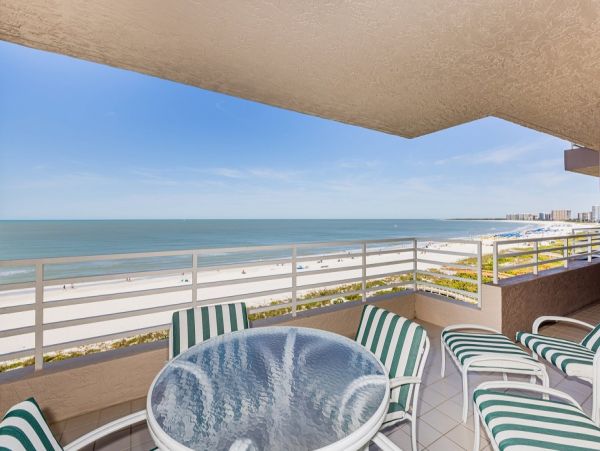 Gulf Front Marco Island Vacation Condo Two Bdr