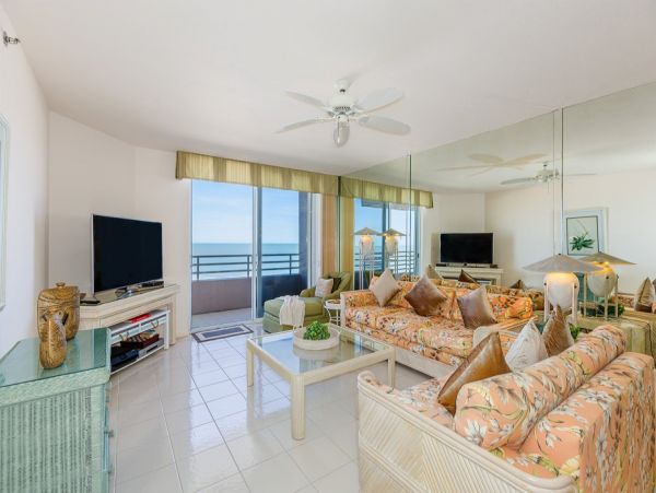 Gulf Front Marco Island Vacation Condo Two Bdr