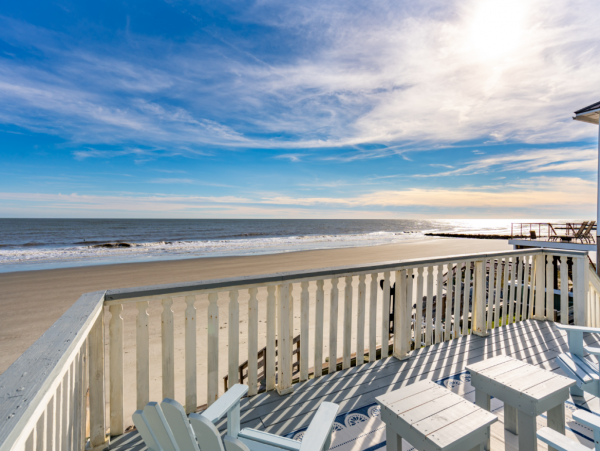 Folly Beach 4 Bedroom Gulf Front Vacation Duplex