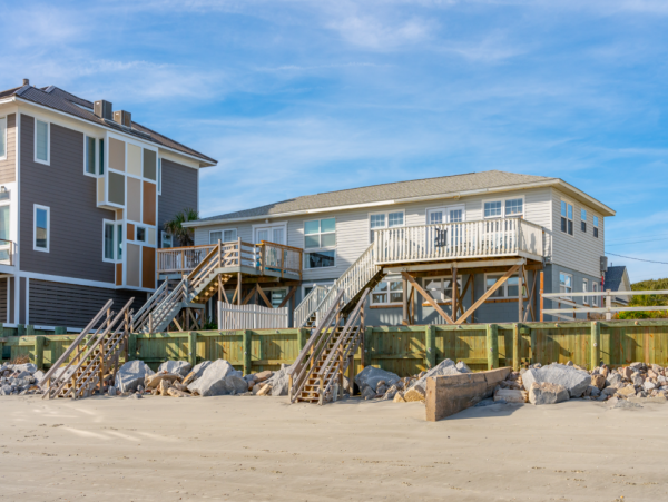 Folly Beach 4 Bedroom Gulf Front Vacation Duplex