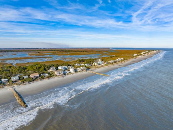 Folly Beach 4 Bedroom Gulf Front Vacation Duplex