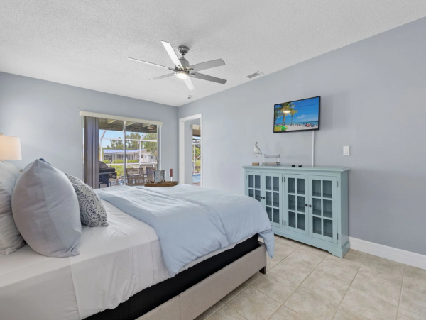Canal View Cape Coral Vacation Home with 3 Bedroom & Pool
