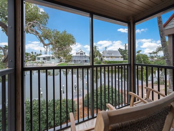 Charming Sanibel Condo with Dock Views & 3 Bedrooms