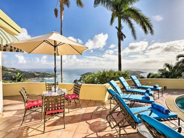 Luxury St. Thomas Vacation Rental - Caribbean Villa with Harbor Views