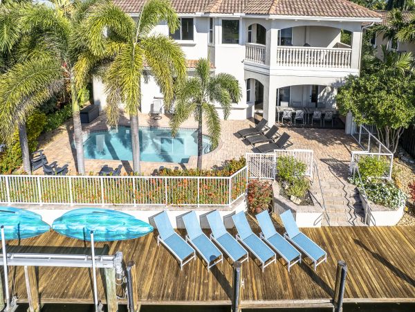 Luxurious Italian- Inspired Waterfront House Rental in Fort Lauderdale