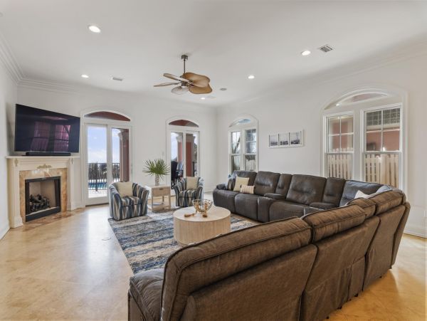 Gulf-front Five Bedroom Vacation Rental in Seacrest Beach