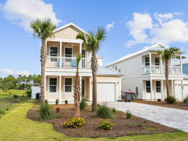 Beach House with Private Pool & Spa in Panama City Beach