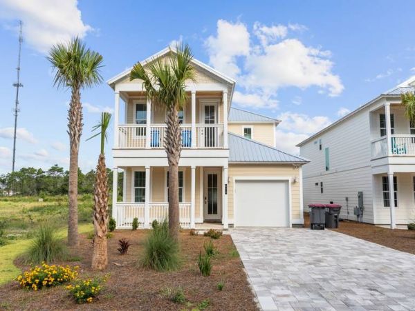 Beach House with Private Pool & Spa in Panama City Beach