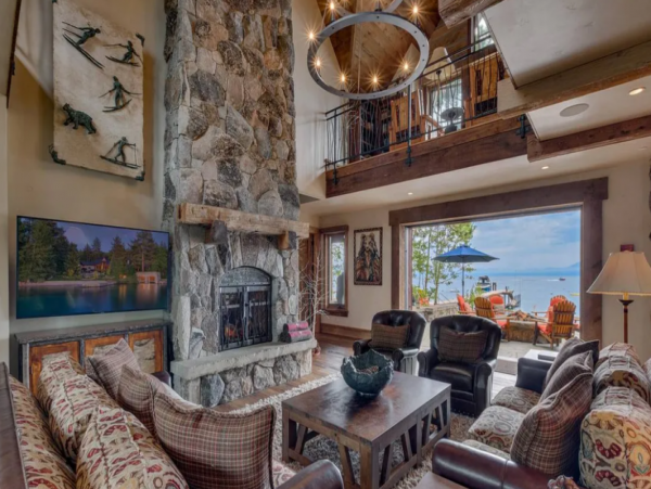 Luxury Lake Tahoe North Shore Seven Bedroom Rental