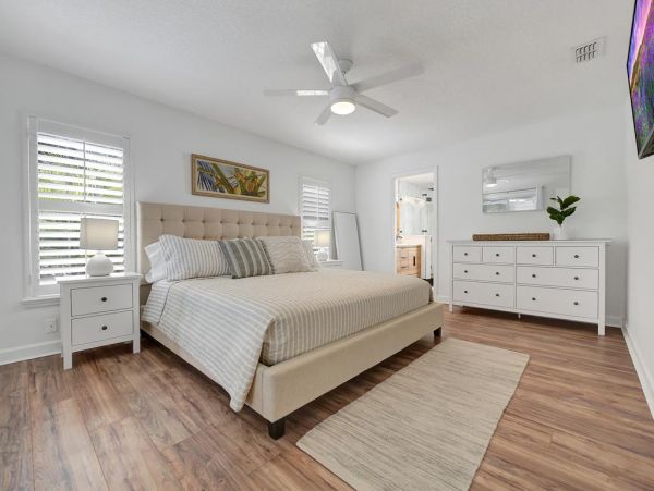 St. Augustine Vacation Home Three Bedroom Walk to Beach